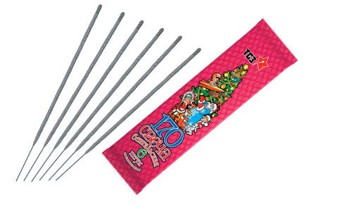  Бенгальские свечи 6 шт 170 мм в пакете  в Петрове Вале